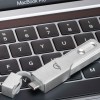 OWC Envoy Pro Mini 1.0TB USB 3.2 SSD Stick με σύνδεση USB-A & USB-C Ασημί