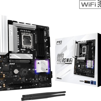 ASRock B860 Pro RS WiFi Motherboard ATX με Intel 1851 Socket
