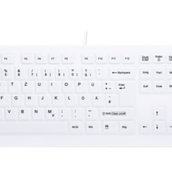 Cherry Ak-c8100 Protective Keyboard White