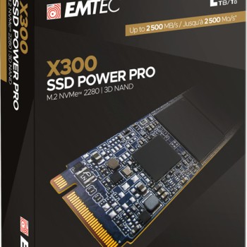 Emtec X300 SSD 2TB M.2 NVMe PCI Express 3.0 ECSSD2TX300