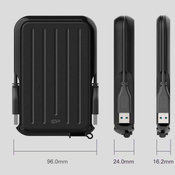 Silicon Power Armor A66 USB 3.2 Εξωτερικός HDD 5TB 2.5