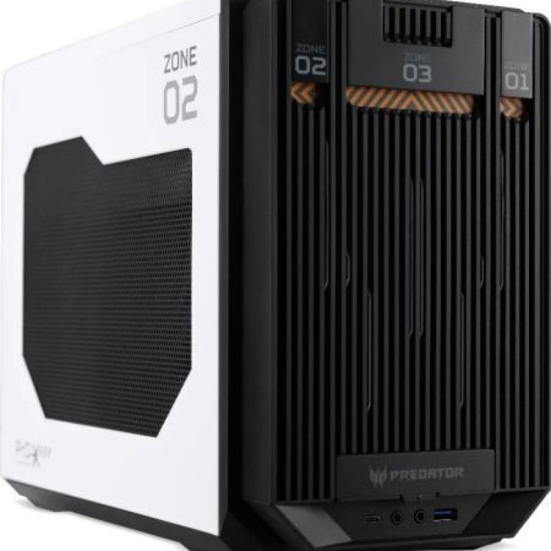 Acer Predator MI900 Mini Tower Κουτί Υπολογιστή Λευκό