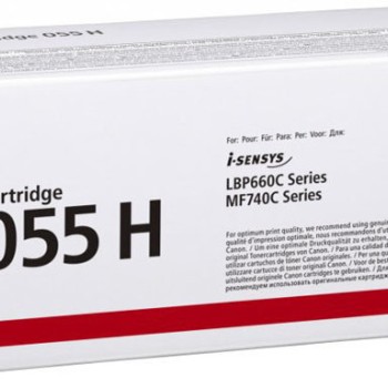 Canon 055H Γνήσιο Toner Laser Εκτυπωτή Κυανό High Capacity 5900 Σελίδων (3019C002)