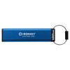 Kingston IronKey Keypad 128GB USB 3.2 Stick Μπλε