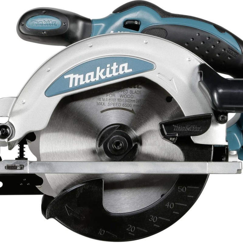 Makita DSS610Z Δισκοπρίονο 18V Solo με Σύστημα Αναρρόφησης