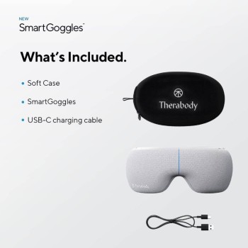 PowerDot SmartGoogles Συσκευή Μασάζ Shiatsu για το Σώμα με Υπέρυθρη Θερμότητα και Δόνηση Γκρι TM03350-01