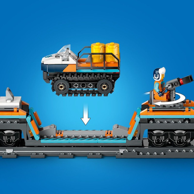 Lego City Explorers' Arctic Polar Express Train για 7+ Ετών 1.517τμχ 60470