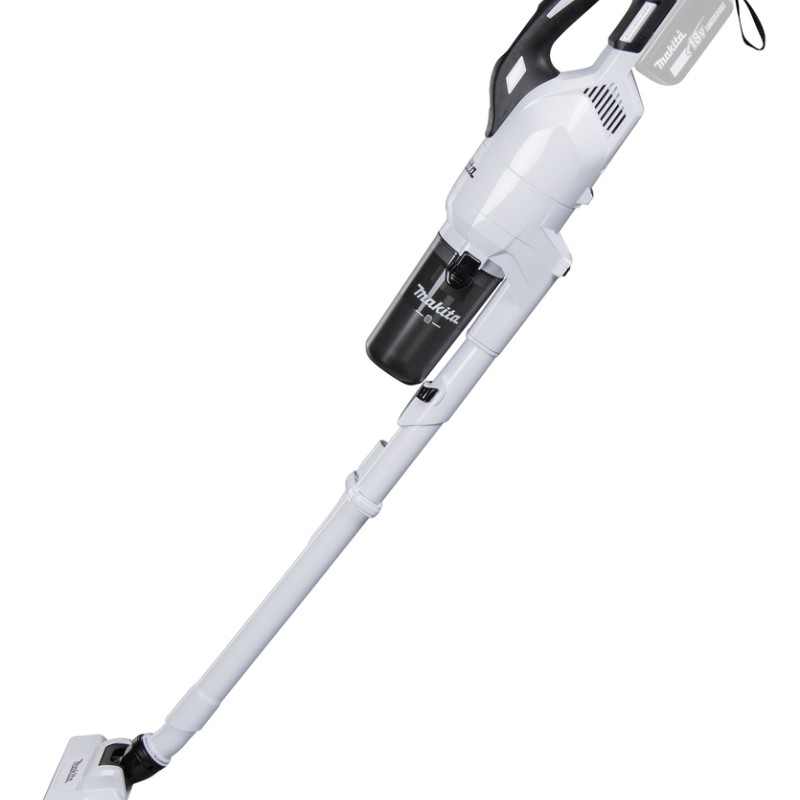 Makita Επαναφορτιζόμενη Σκούπα Stick Χωρίς Φορτιστή & Μπαταρία Λευκή DCL286FZW