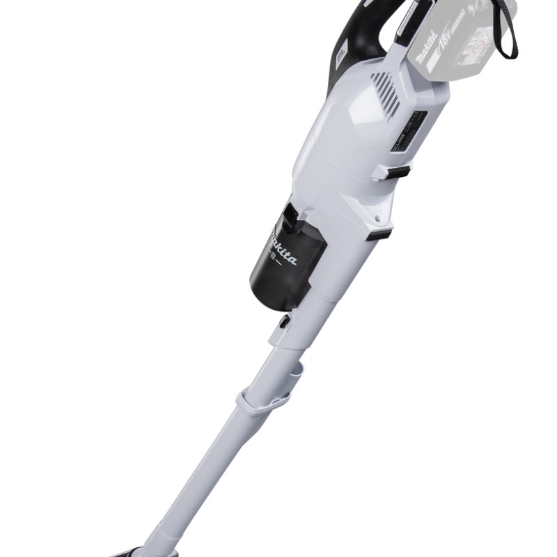 Makita Επαναφορτιζόμενη Σκούπα Stick Χωρίς Φορτιστή & Μπαταρία Λευκή DCL286FZW