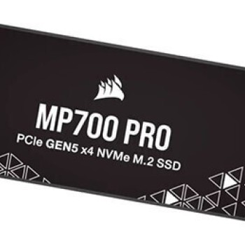 Corsair MP700 PRO SSD 1TB M.2 NVMe PCI Express 5.0 CSSD-F1000GBMP700PNH