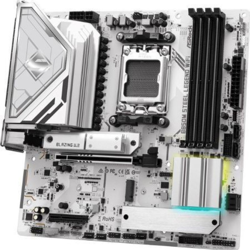 ASRock B850M Steel Legend WiFi Motherboard Micro ATX με AMD AM5 Socket