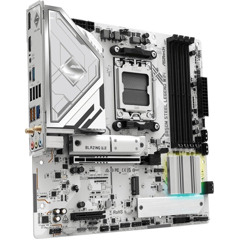 ASRock B850M Steel Legend WiFi Motherboard Micro ATX με AMD AM5 Socket