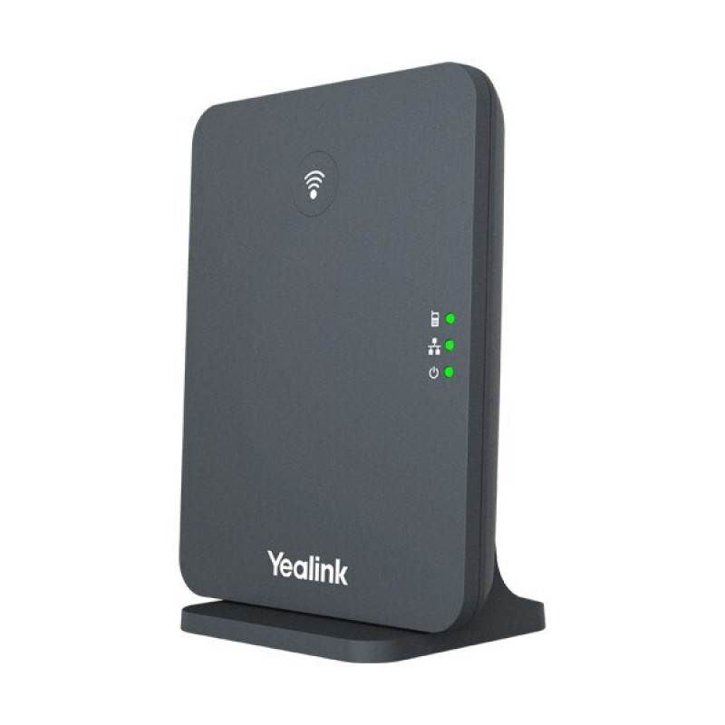 Yealink W79P Ασύρματο Τηλέφωνο IP 10 γραμμών Μαύρο