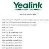 Yealink W79P Ασύρματο Τηλέφωνο IP 10 γραμμών Μαύρο