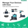 Yealink W79P Ασύρματο Τηλέφωνο IP 10 γραμμών Μαύρο