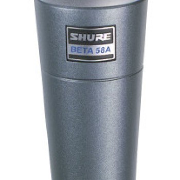 Shure Beta 58A Δυναμικό Μικρόφωνο XLR Χειρός για Φωνητικά