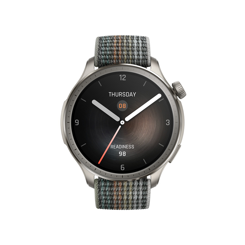 Amazfit Balance Aluminium 46mm Αδιάβροχο Smartwatch με Παλμογράφο (Sunset Grey)