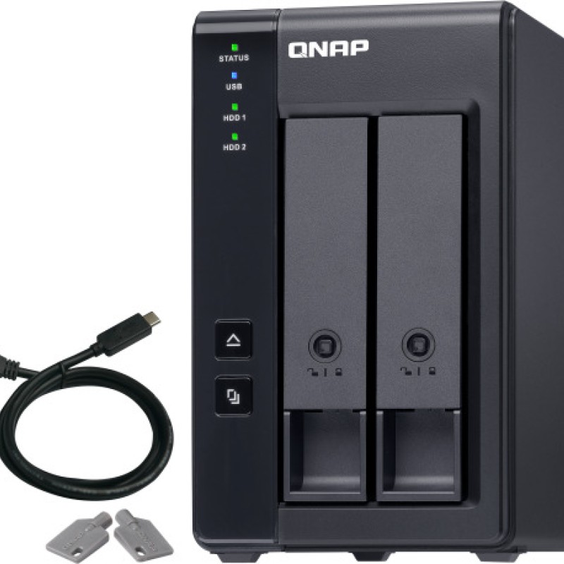 QNap Θήκη για 2 Σκληρούς Δίσκους 3.5