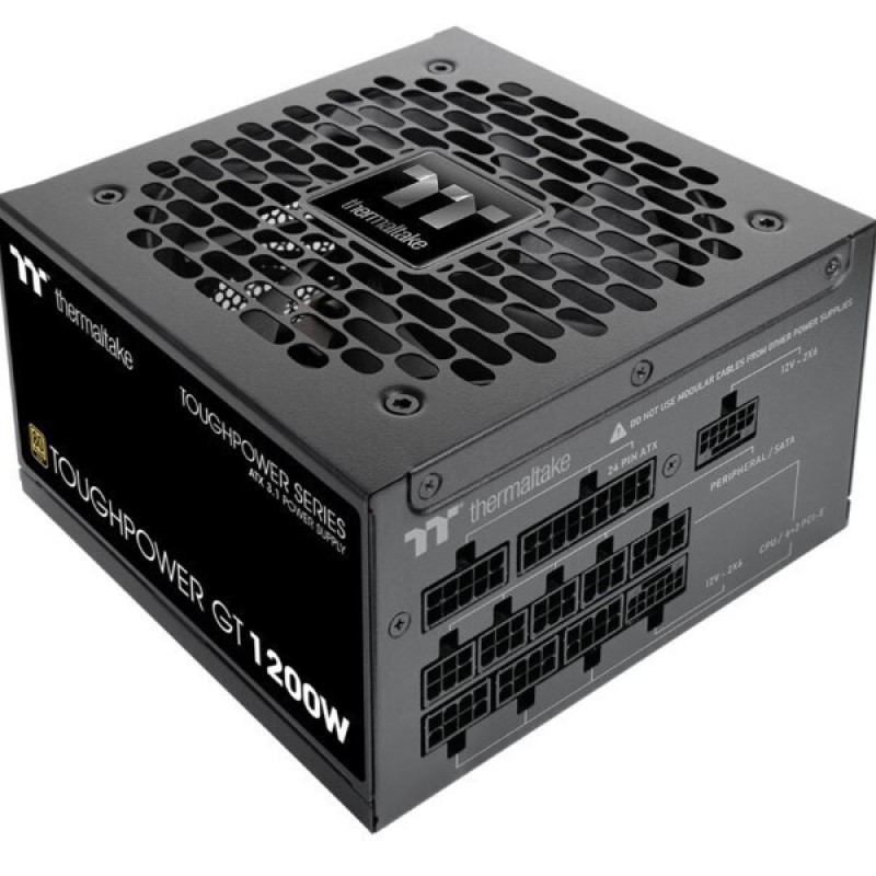 Thermaltake Toughpower GT 1200W Μαύρο Τροφοδοτικό Υπολογιστή Full Modular 80 Plus Gold