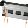 Icy Dock ToughArmor Rugged Full Metal 4 Bay 2.5 Inch SATA/SAS HDD And SDD Backplane Cage with locking Trays for External 5.25 Inch Bay Μαύρο (MB994SK-1B)