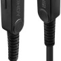 Lindy Cable DVI-D male - Micro HDMI male 10m Μαύρο (38320)