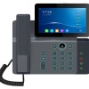 Fanvil V67 Flagship Smart Video Phone Ασύρματο Τηλέφωνο IP 20 γραμμών Μαύρο