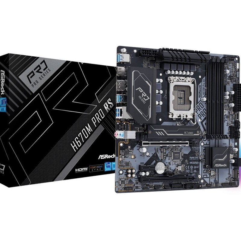 Asus Pro Q670M-C-CSM Motherboard Micro ATX με Intel 1700 Socket