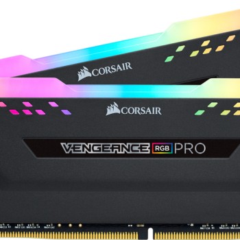 Corsair Vengeance RGB Pro DDR4 32GB RAM με 2x16GB Modules και Ταχύτητα 3600 για Desktop CMW32GX4M2D3600C18