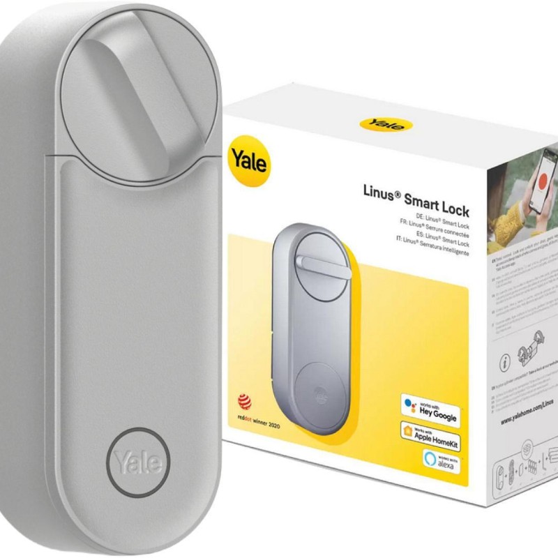 Yale Linus Smart Door Lock L2 Efigs Silver