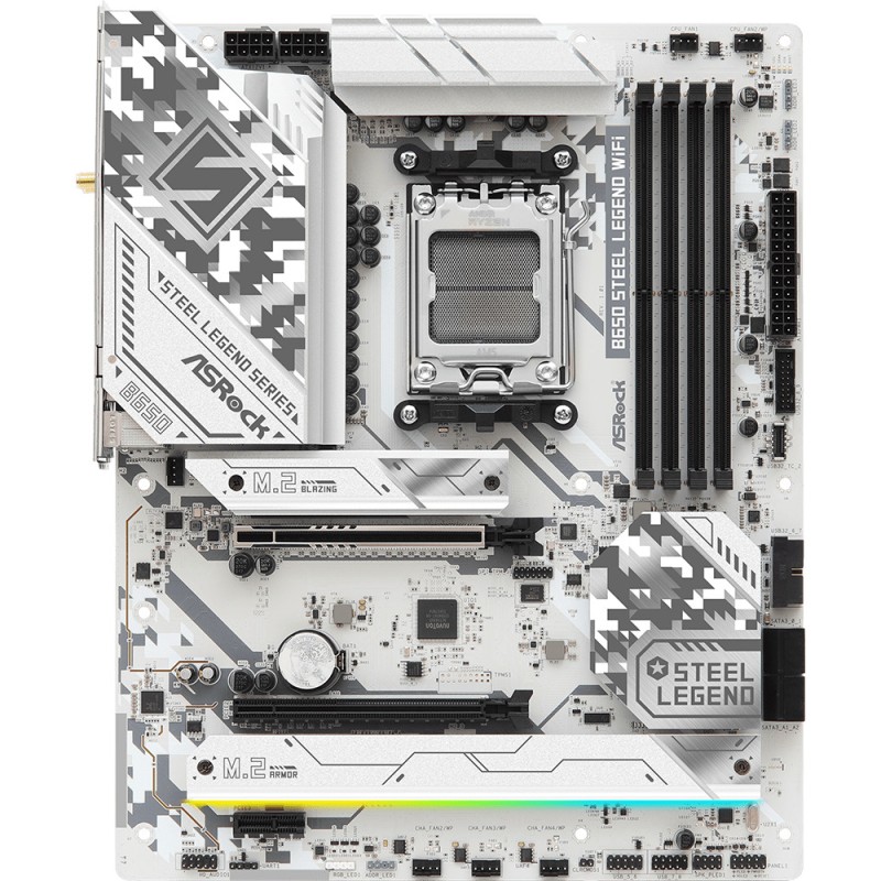 ASRock B650 Steel Legend WiFi Motherboard ATX με AMD AM5 Socket