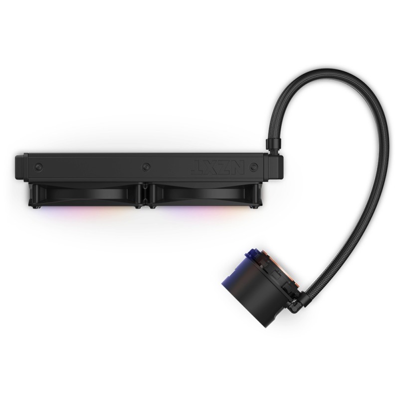 NZXT Kraken 240 RGB Υδρόψυξη Επεξεργαστή Διπλού Ανεμιστήρα 120mm για Socket AM4/AM5/1700/1200/115x