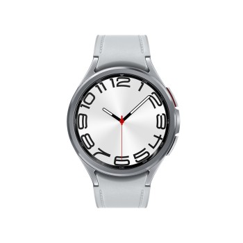 Samsung Galaxy Watch6 Classic Bluetooth Stainless Steel 47mm Αδιάβροχο με Παλμογράφο (Silver)