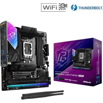 ASRock B860 Lightning WiFi Motherboard Micro ATX με Intel 1851 Socket