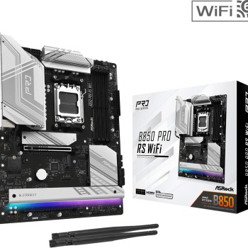 ASRock B850 PRO RS WiFi Motherboard ATX με AMD AM5 Socket 90-MXBQL-A0UAYZ