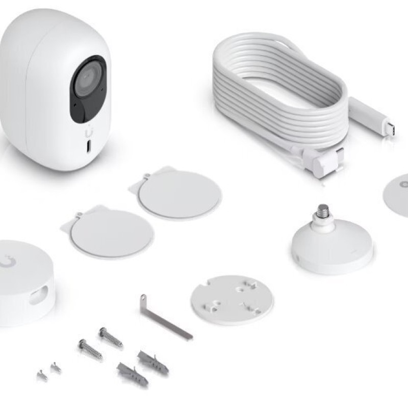Ubiquiti UVC-G6-INS-W IP Κάμερα Παρακολούθησης Wi-Fi 4K με Αμφίδρομη Επικοινωνία