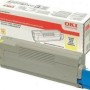 OKI 46490605 Γνήσιο Toner Laser Εκτυπωτή Κίτρινο High Capacity 6000 Σελίδων