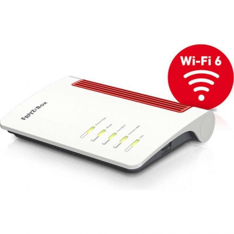 AVM FRITZ!Box 5530 Fiber Ασύρματο Router Wi‑Fi 6 με 2 Θύρες Gigabit Ethernet