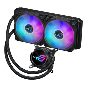 Asus ROG Strix LC III 240 (v1) Υδρόψυξη Επεξεργαστή Διπλού Ανεμιστήρα 120mm για Socket AM4/AM5/1700/1200 με ARGB Φωτισμό