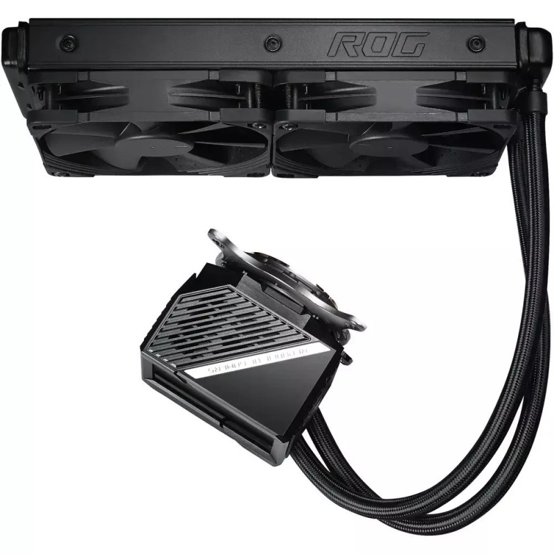 Asus ROG Ryujin II 240 Υδρόψυξη Επεξεργαστή Διπλού Ανεμιστήρα 120mm για Socket AM4/1700/1200/115x με RGB Φωτισμό