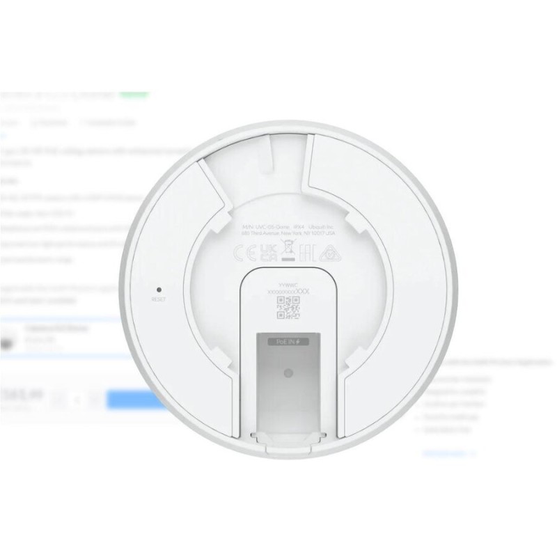 Ubiquiti UVC-G5-Dome IP Κάμερα Παρακολούθησης Full HD+ 5MP Αδιάβροχη με Αμφίδρομη Επικοινωνία