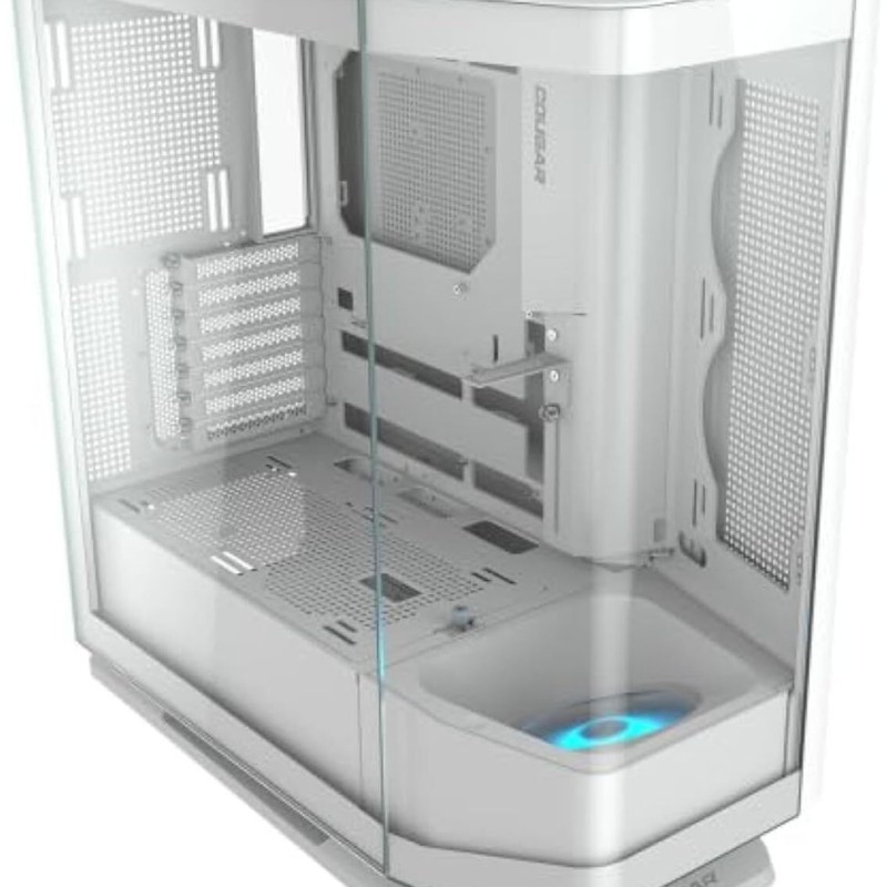 Cougar FV270 Midi Tower Κουτί Υπολογιστή με Πλαϊνό Παράθυρο και RGB Φωτισμό Λευκό