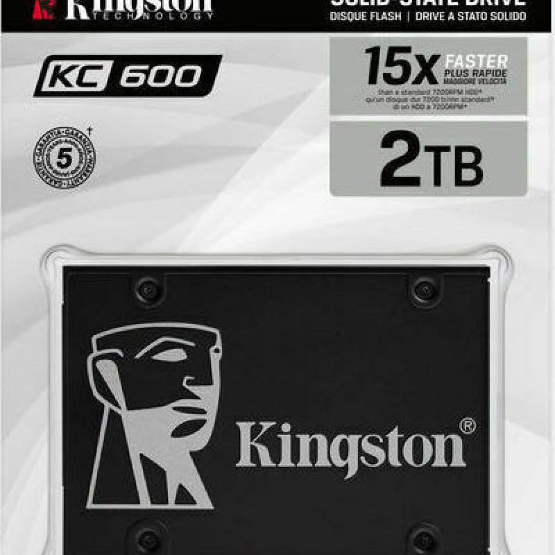 Kingston KC600 SSD 2TB 2.5'' SATA III SKC600/2048G