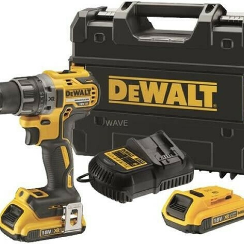Dewalt DCD791D2 Δραπανοκατσάβιδο Μπαταρίας Brushless 18V 2x2Ah DCD791D2
