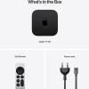Apple TV Box 4K (3rd generation) MN893 4K UHD με WiFi και 128GB Αποθηκευτικό Χώρο με Λειτουργικό tvOS και Siri