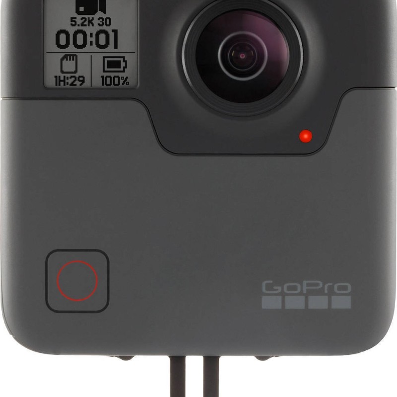 GoPro Fusion Action Camera 4K Ultra HD Λήψης 360° Υποβρύχια με WiFi Μαύρη