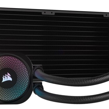 Corsair iCUE LINK TITAN 280 RX RGB Υδρόψυξη Επεξεργαστή Διπλού Ανεμιστήρα 120mm για Socket AM4/AM5/1700