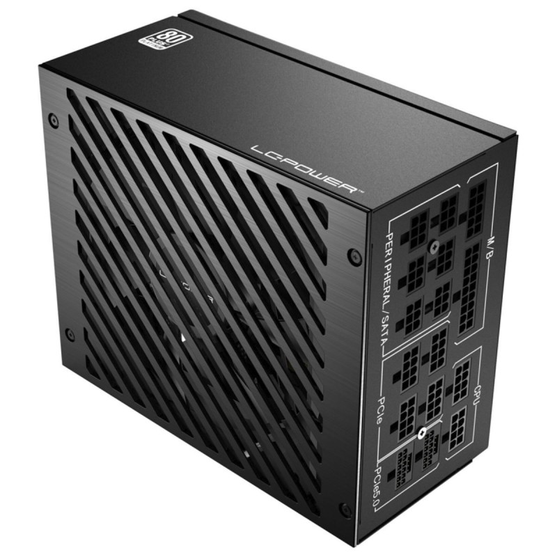 LC-Power LC1000P V3.0 1000W Μαύρο Τροφοδοτικό Υπολογιστή Full Modular 80 Plus Platinum