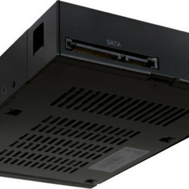 Icy Dock ToughArmor Rugged Full Metal Dual Bay RAID 2.5 Inch SATA HDD/SSD Mobile Rack for External 3.5 Inch Drive Bay Μαύρο (MB992SKR-B)