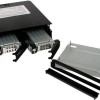 Icy Dock ToughArmor Rugged Full Metal 2-Bay 2.5 Inch SAS/SATA HDD/SSD Backplane Cage with Slim ODD Tray and Locking Trays for External 5.25 Inch Bay Μαύρο (MB994IKO-3SB)