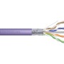 Digitus F/UTP Cat.6 Καλώδιο Δικτύου Ethernet χωρίς ακροδέκτες 305m Μωβ (DK-1623-VH-305)